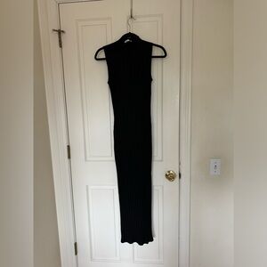 Reformation black maxi dress size XS never worn like new